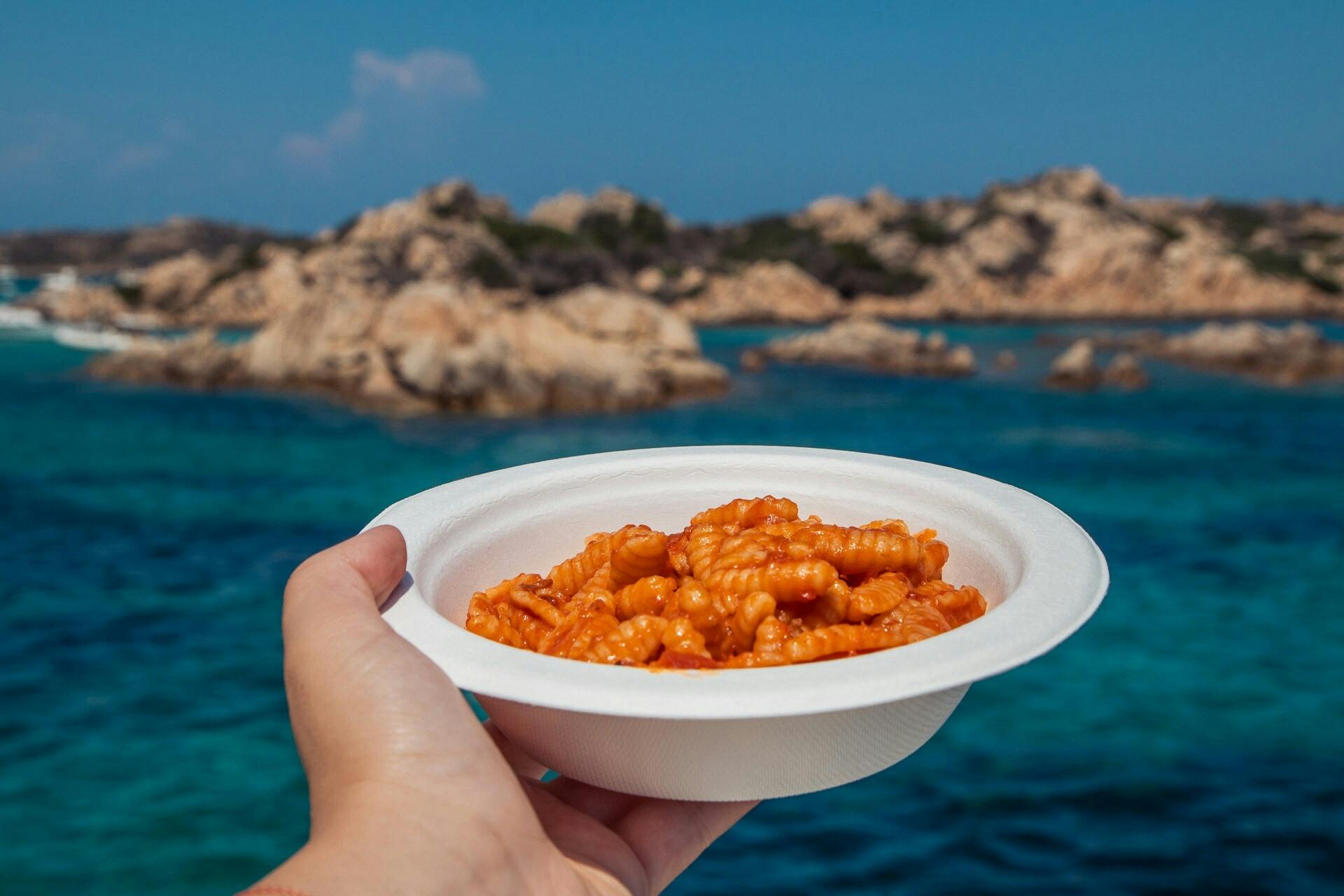 La Maddalena boat tour from Golfo Aranci