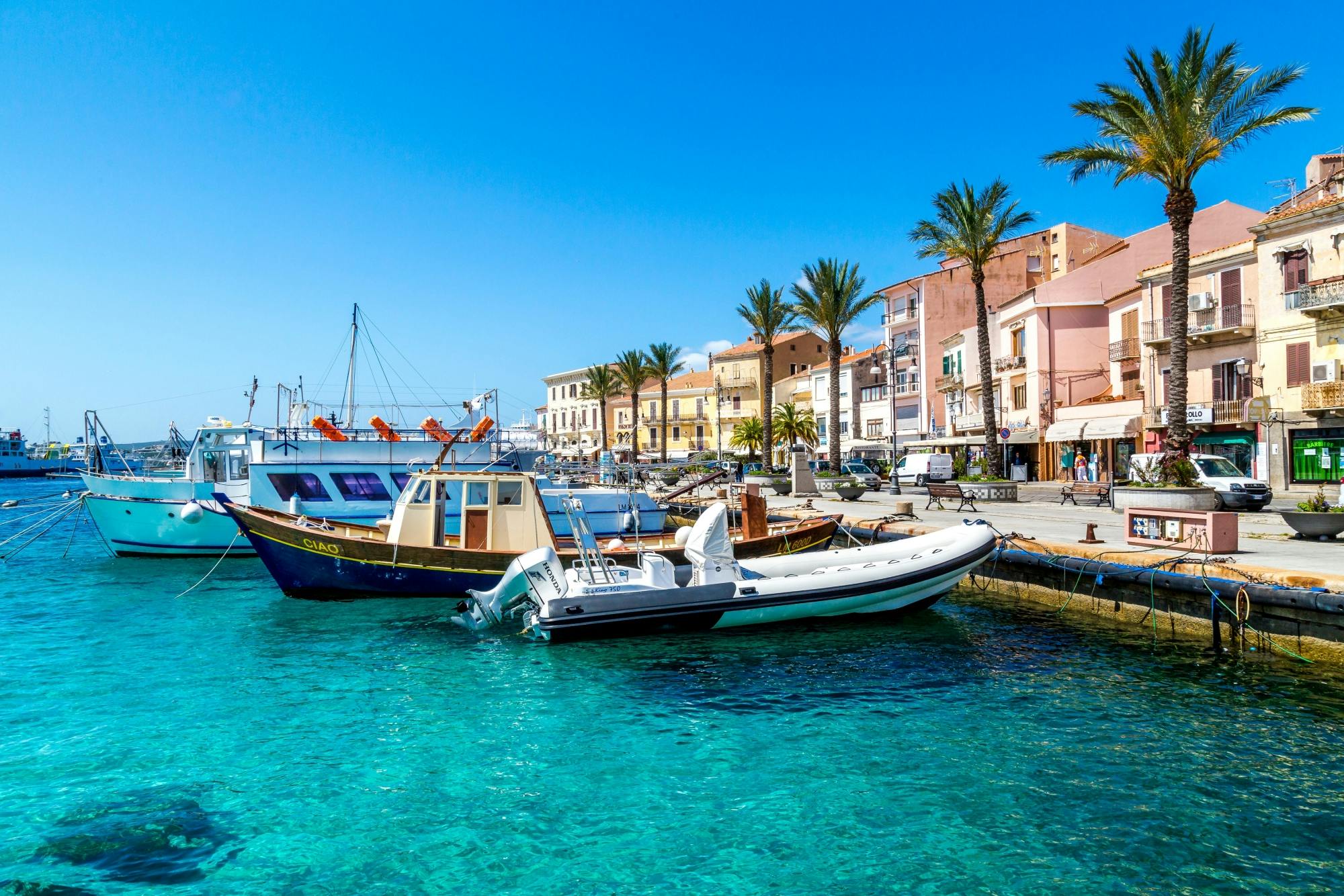 La Maddalena boat tour from Golfo Aranci