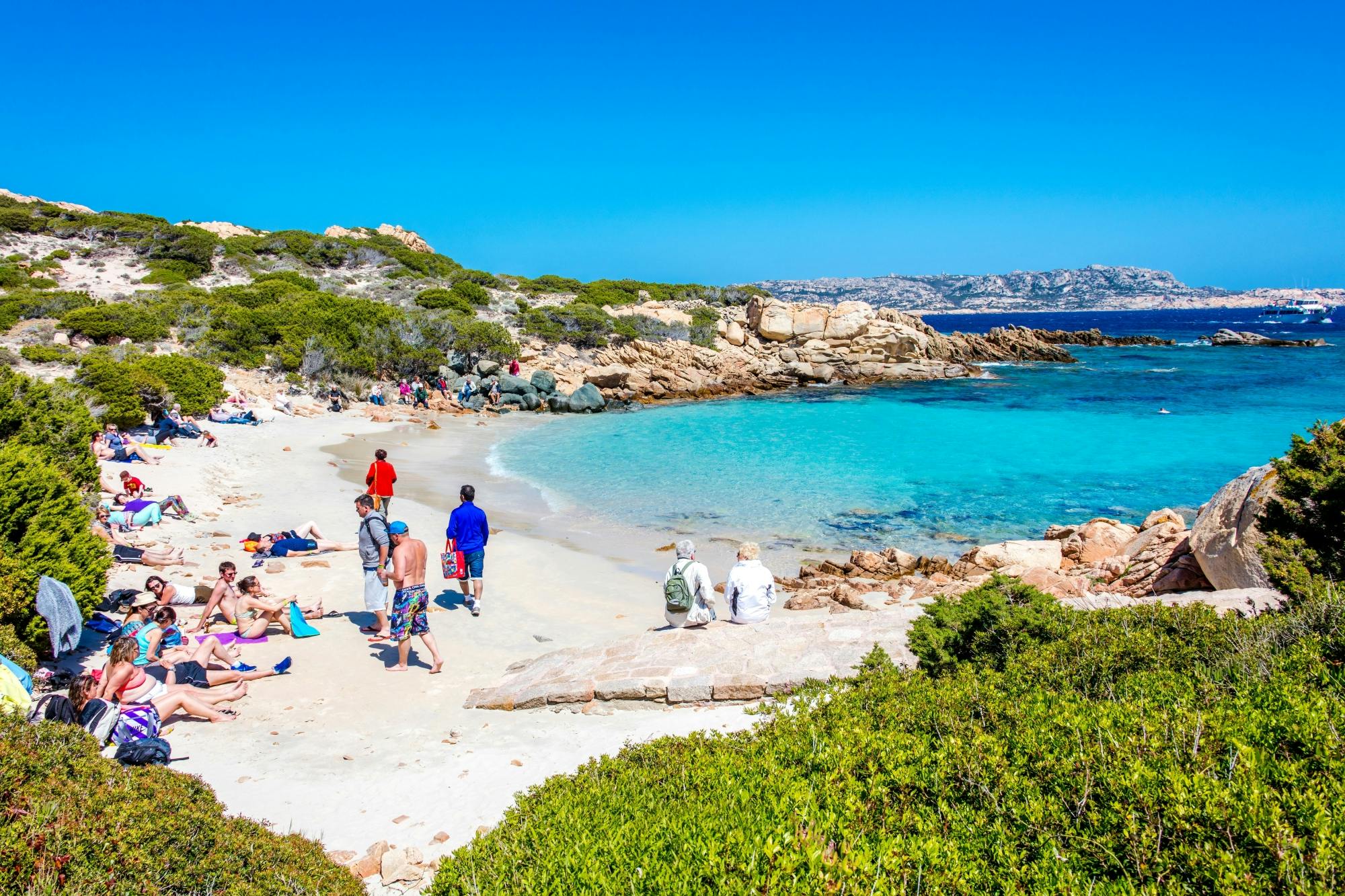 La Maddalena boat tour from Golfo Aranci