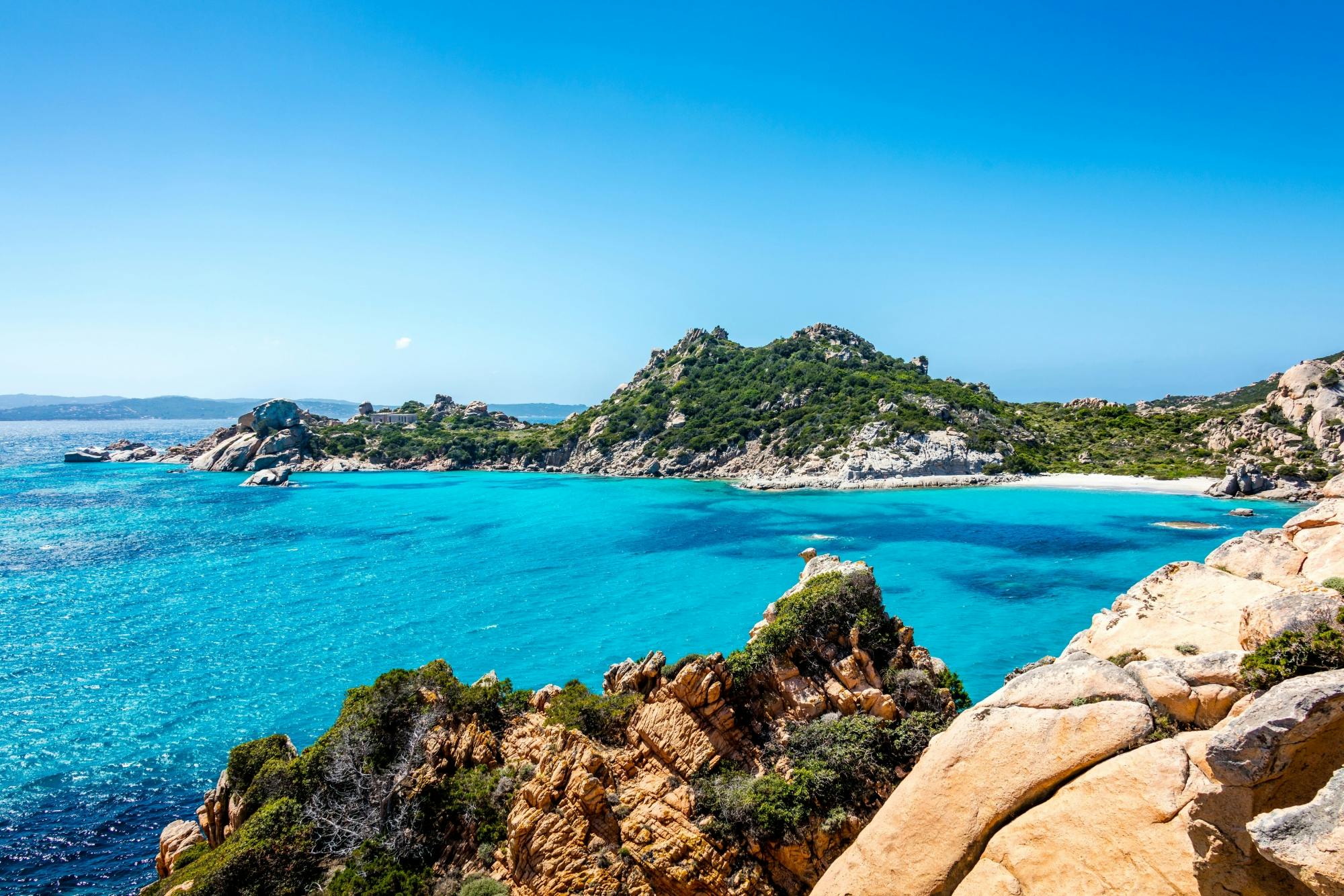 La Maddalena boat tour from Golfo Aranci