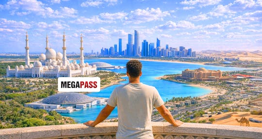 Pase Premium para los lugares más destacados de Abu Dhabi y safari por el desierto