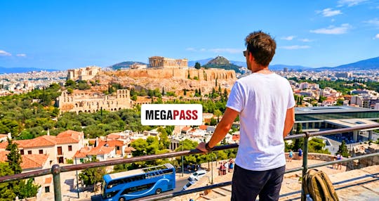 Pass per l'Acropoli e il Museo dell'Acropoli con bus hop-on hop-off