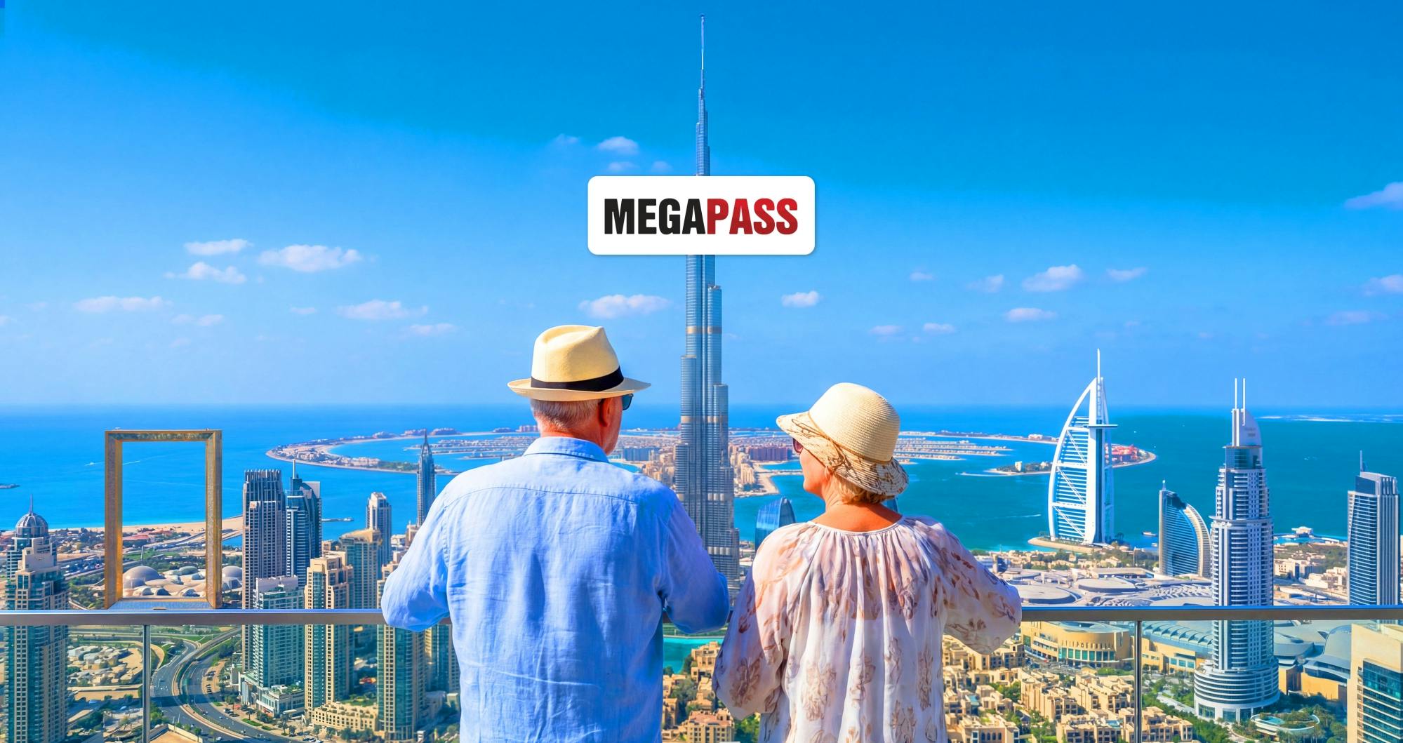 Passe premium para o Dubai com 5 atracções e guia áudio