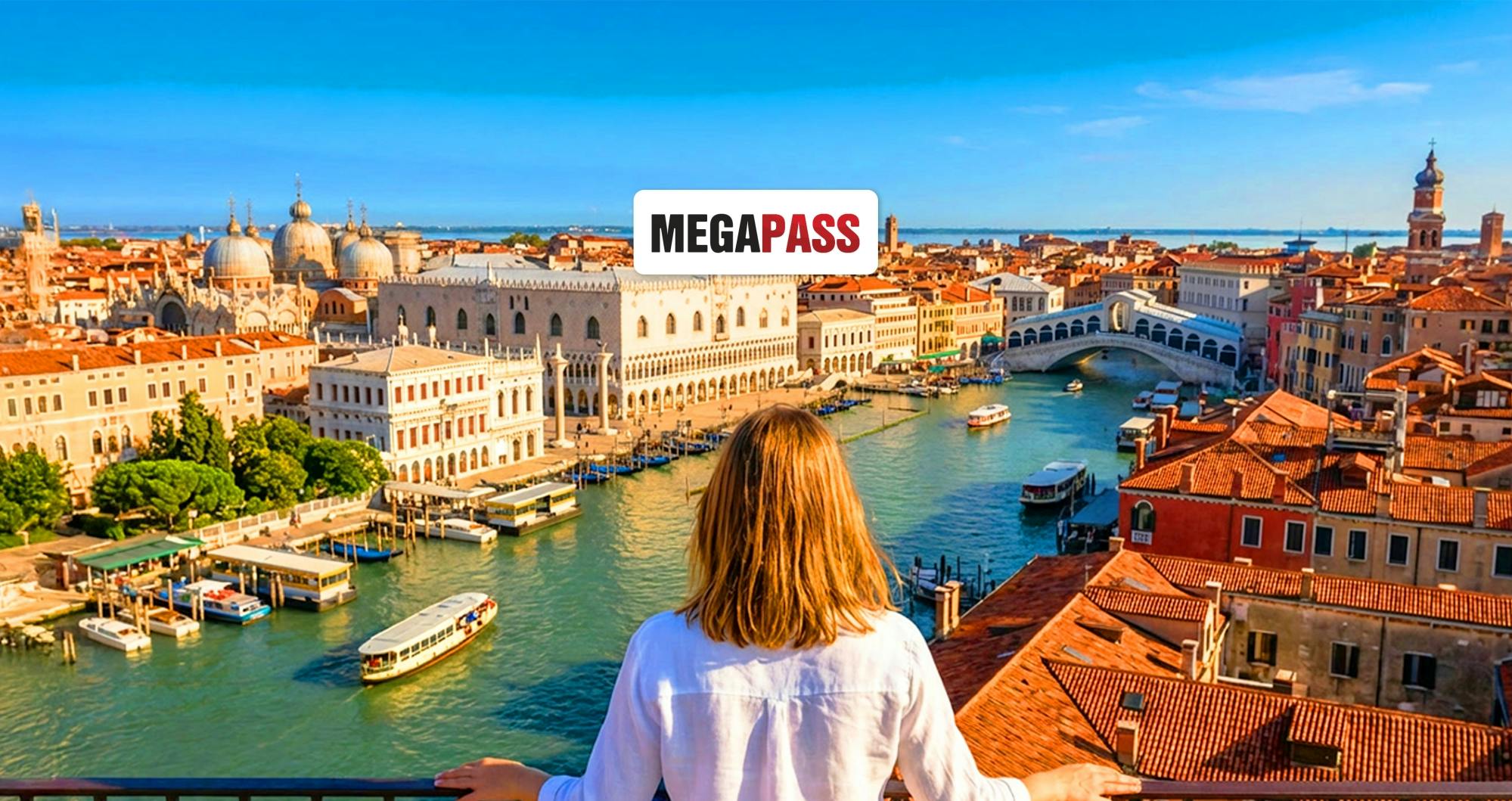 Bilhetes combinados para Veneza com o Palácio Ducal, gôndola e transportes públicos