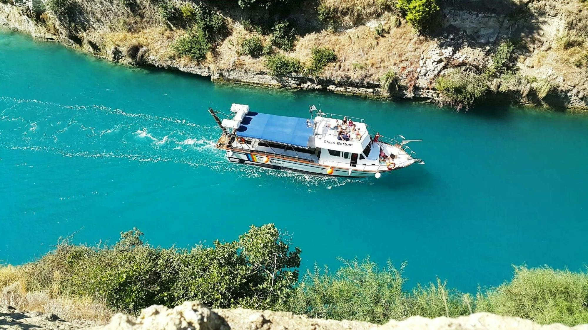 Corinthian coast half-day cruise from Isthmia