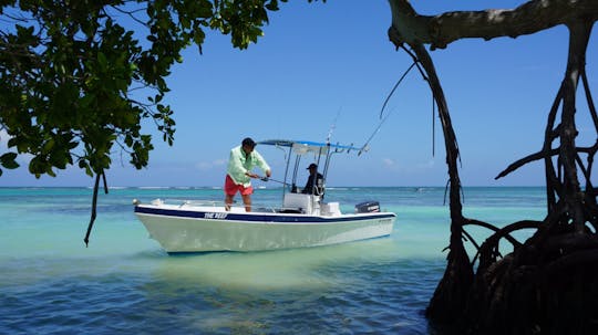 Halbtägiger Ausflug zum Fliegenfischen in Punta Cana am Strand von Juanillo