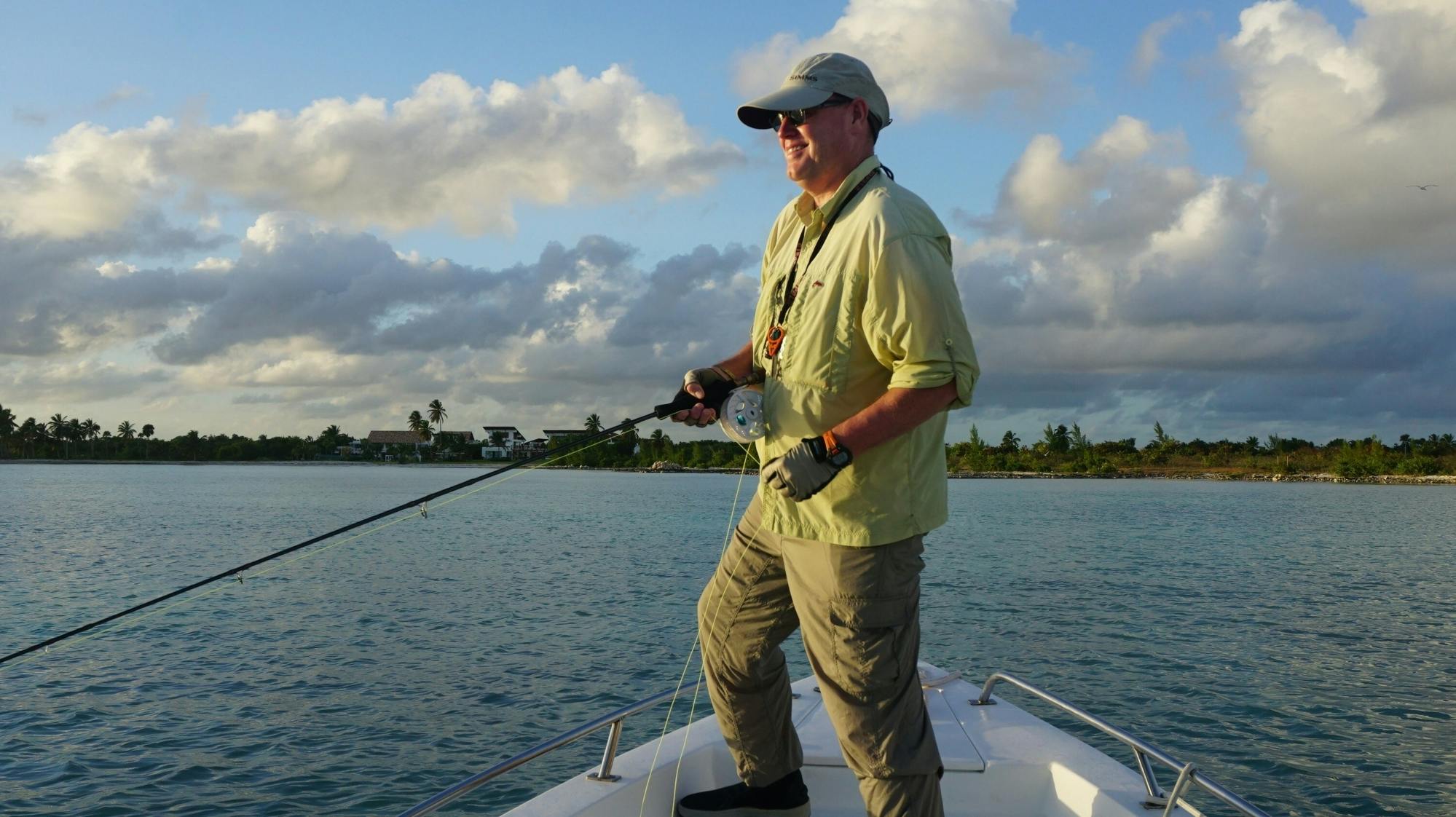 Half-day Punta Cana fly fishing trip off Juanillo beach