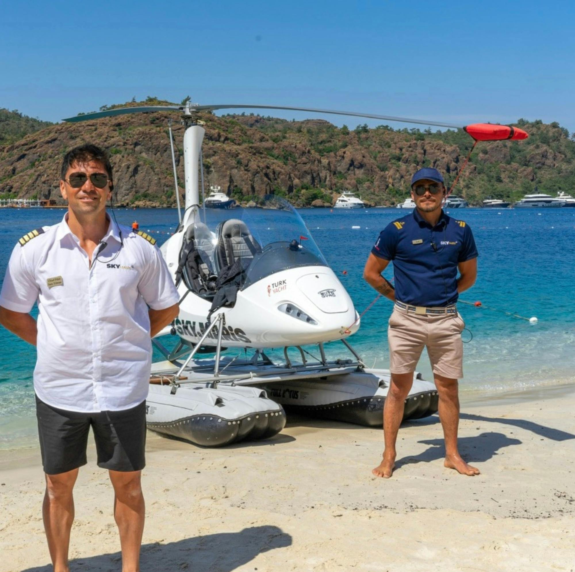 Thassos luxury yacht cruise from Alexandra Beach