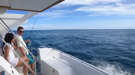 Demi-journée de pêche en catamaran au départ de Punta Cana