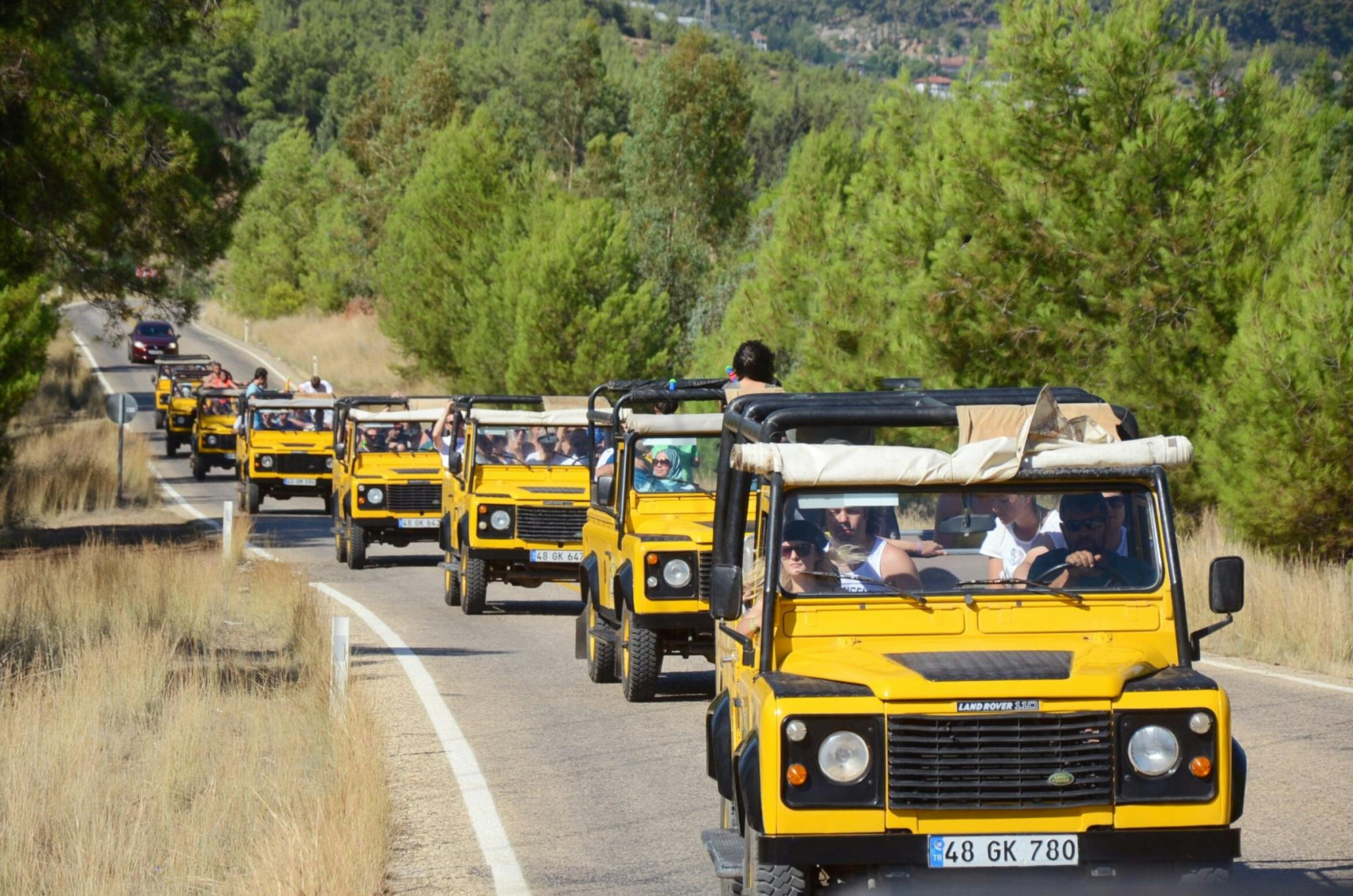 Fethiye 4x4 safari tour to Saklıkent Gorge and Gizlikent Waterfall