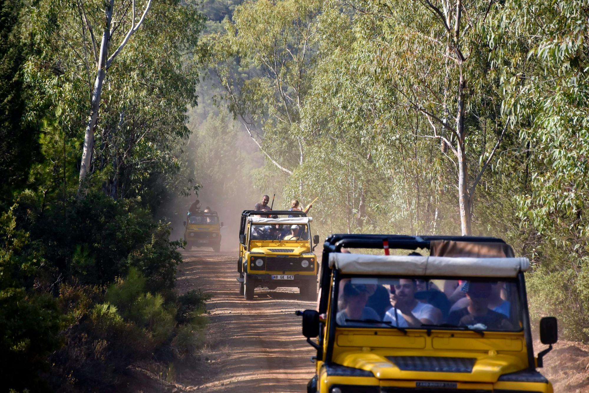 Fethiye 4x4 safari tour to Saklıkent Gorge and Gizlikent Waterfall