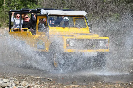 Fethiye 4x4 safari tour to Saklıkent Gorge and Gizlikent Waterfall
