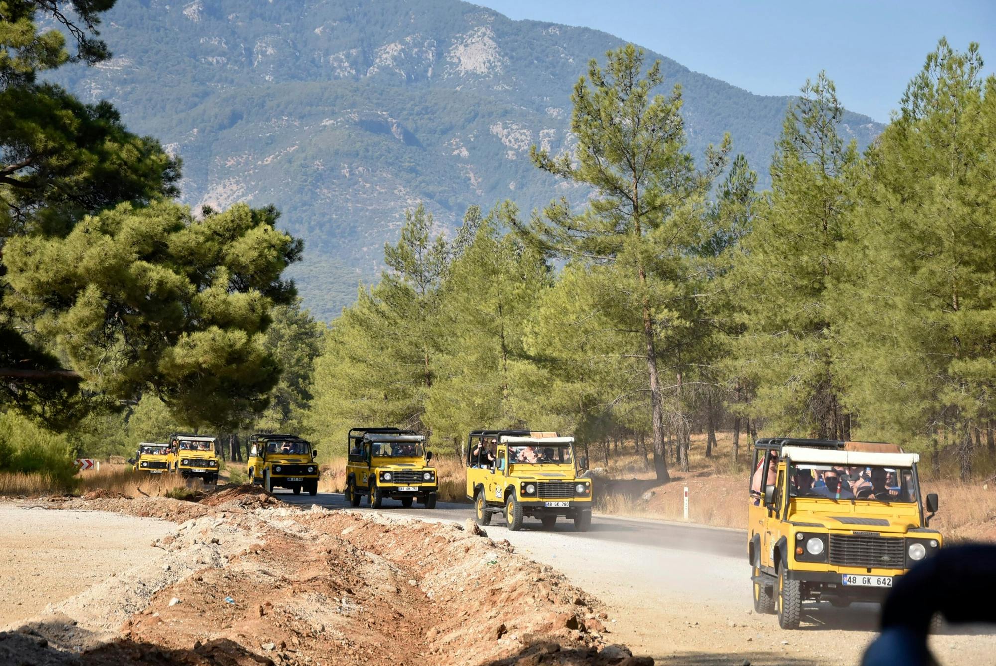 Fethiye 4x4 safari tour to Saklıkent Gorge and Gizlikent Waterfall