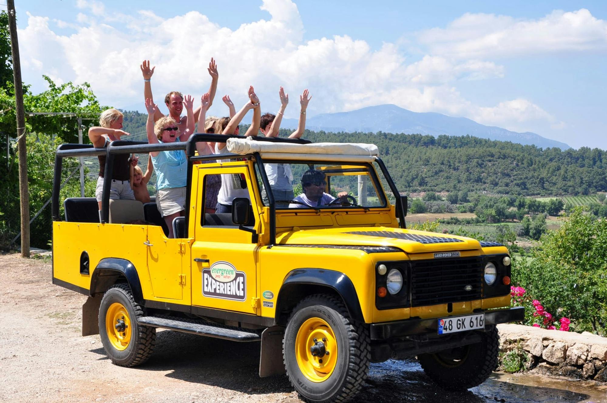 Fethiye 4x4 safari tour to Saklıkent Gorge and Gizlikent Waterfall