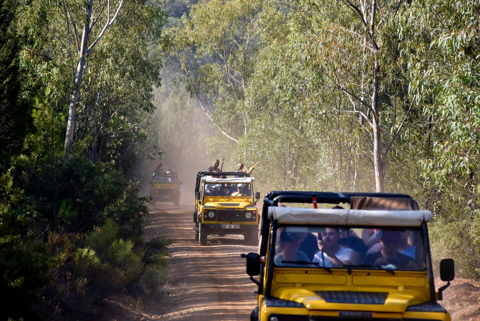 Fethiye 4x4 safari tour to Saklıkent Gorge and Gizlikent Waterfall