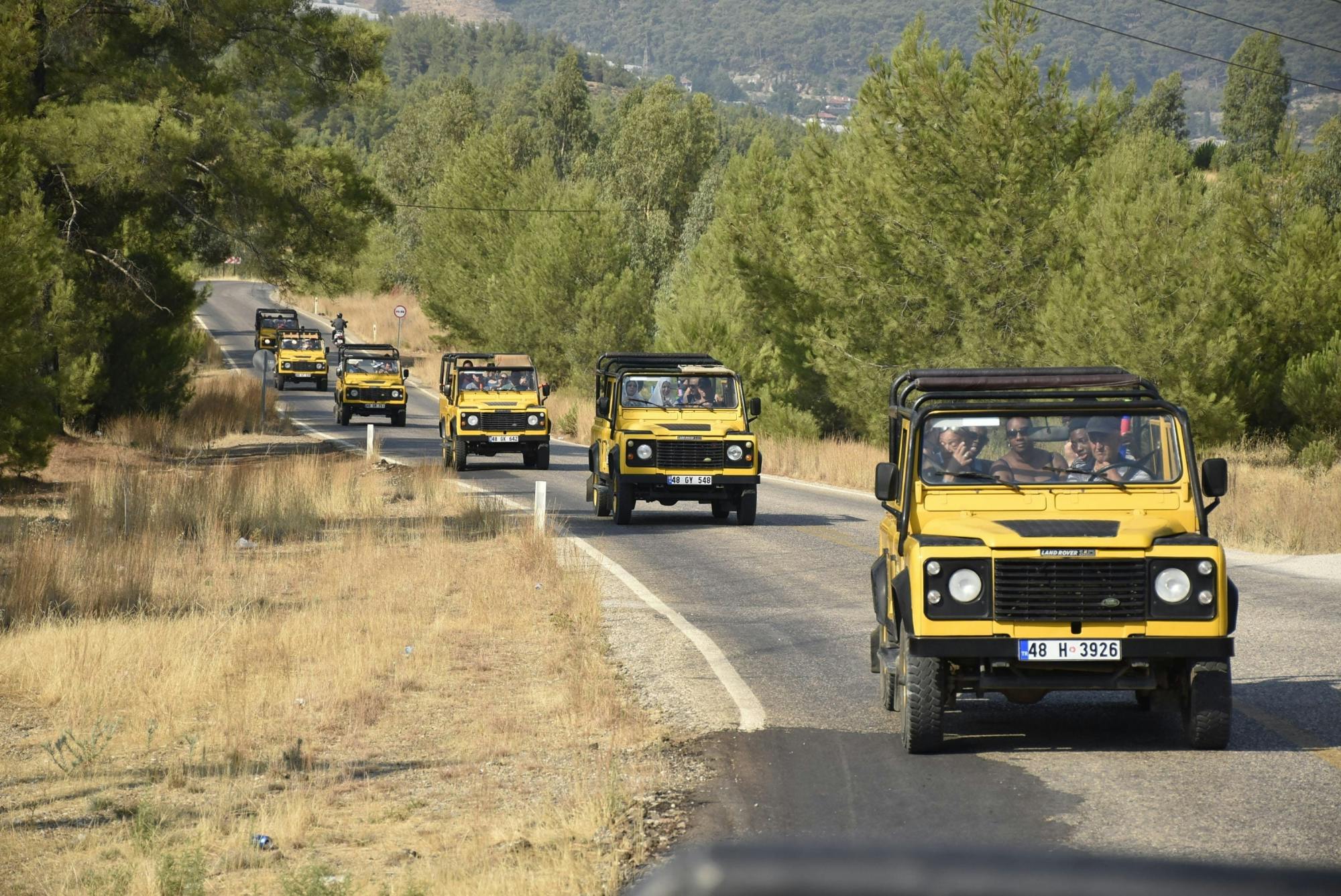 Fethiye 4x4 safari tour to Saklıkent Gorge and Gizlikent Waterfall