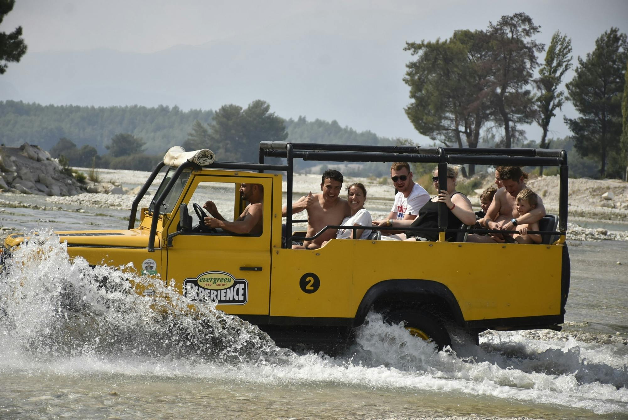 Fethiye 4x4 safari tour to Saklıkent Gorge and Gizlikent Waterfall