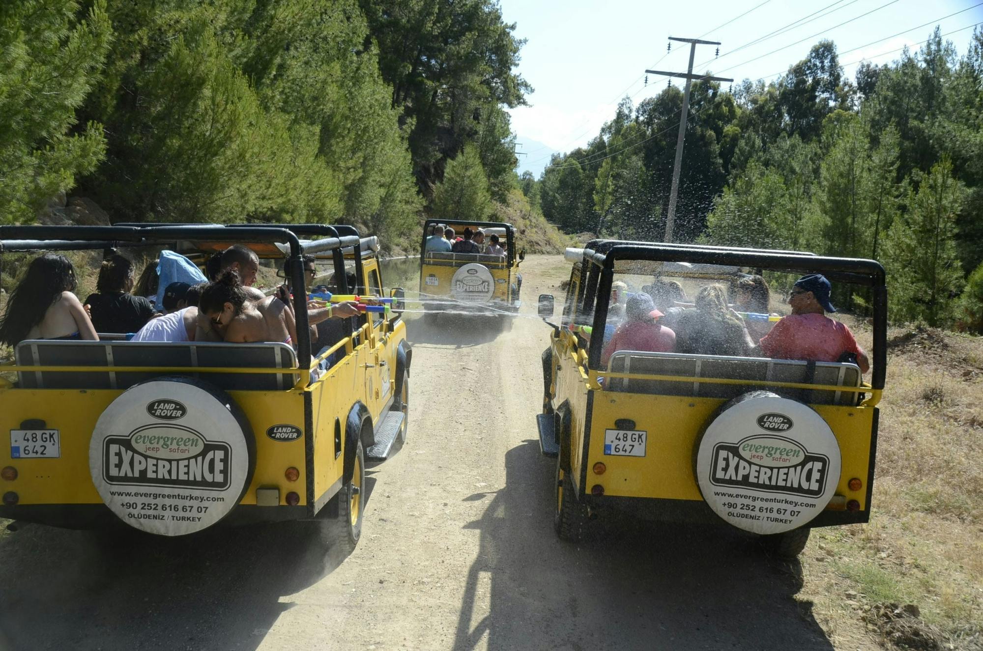 Fethiye 4x4 safari tour to Saklıkent Gorge and Gizlikent Waterfall