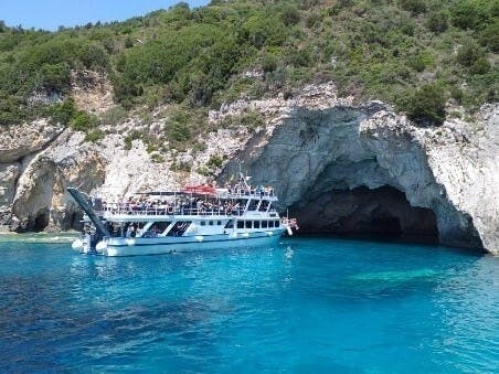 Paxos Villages Vicky F Boat Cruise