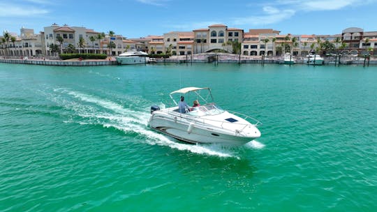 Excursión privada en yate Sea Ray desde el puerto deportivo de Cap Cana