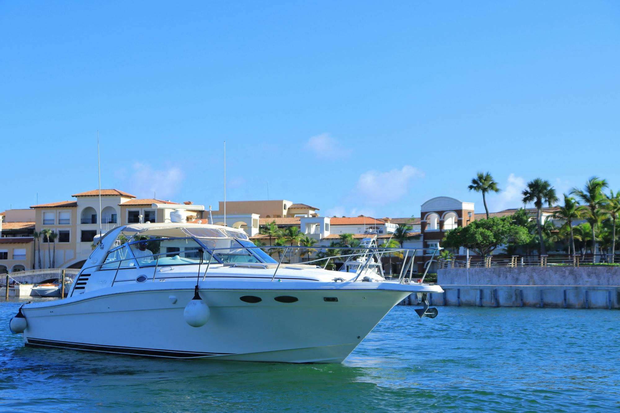 Private Sea Ray yacht trip from Cap Cana Marina