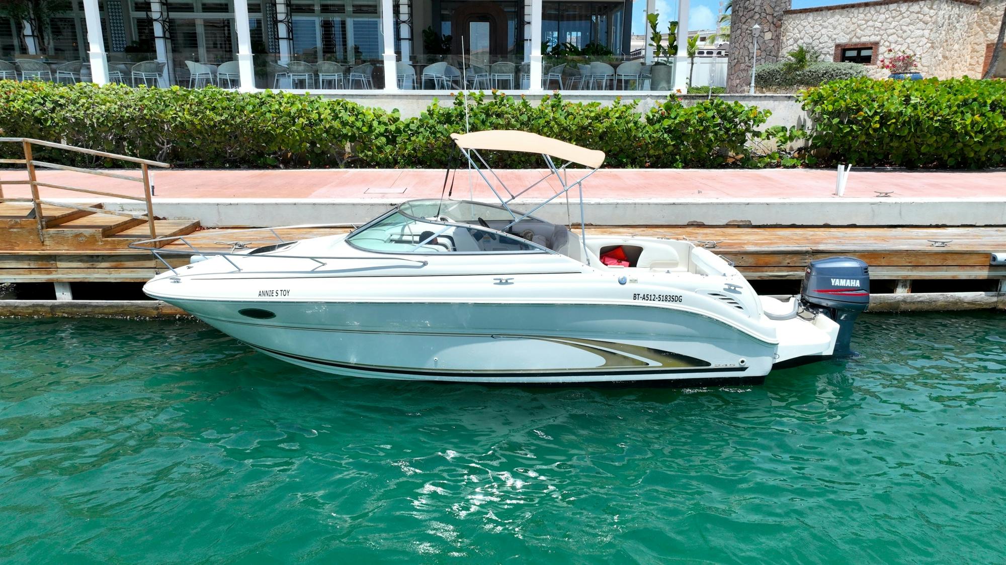 Private Sea Ray yacht trip from Cap Cana Marina