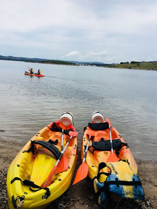 Alquiler de kayak y snorkel de medio día en Fornells