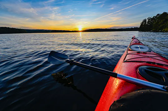 Sunset kayaking experience in Muscat