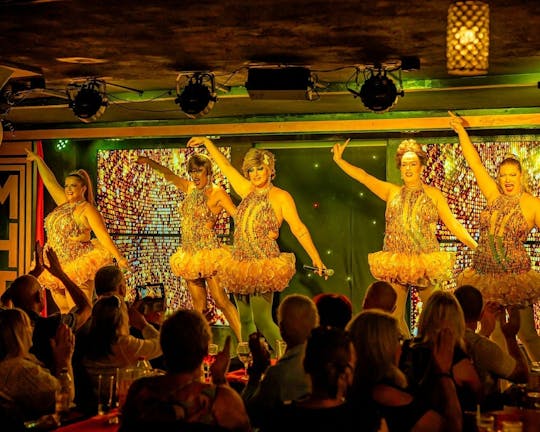 Gran Canaria Music Hall Tavern comedy drag dinner with transfer
