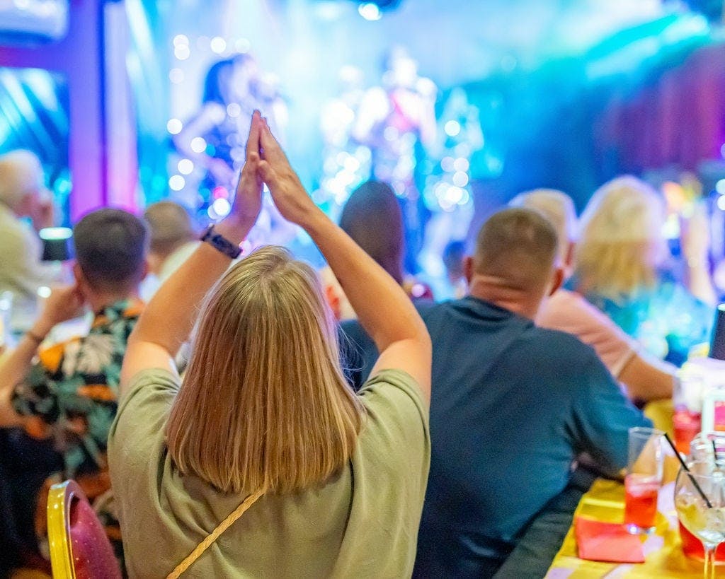 Gran Canaria Music Hall Tavern comedy drag dinner with transfer