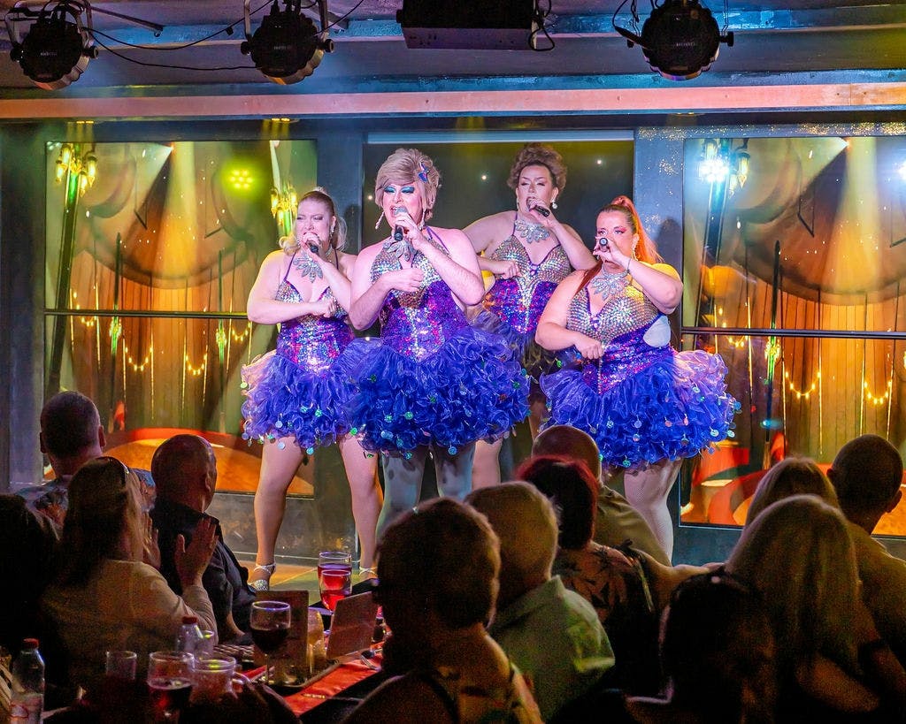 Gran Canaria Music Hall Tavern comedy drag dinner with transfer