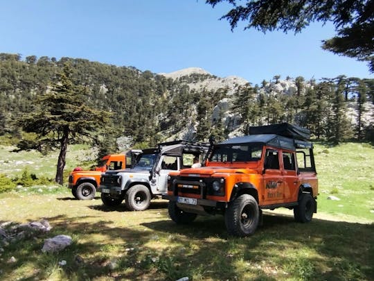 Après-midi en 4x4 à Olympos et Yanartaş - départ de Kemer