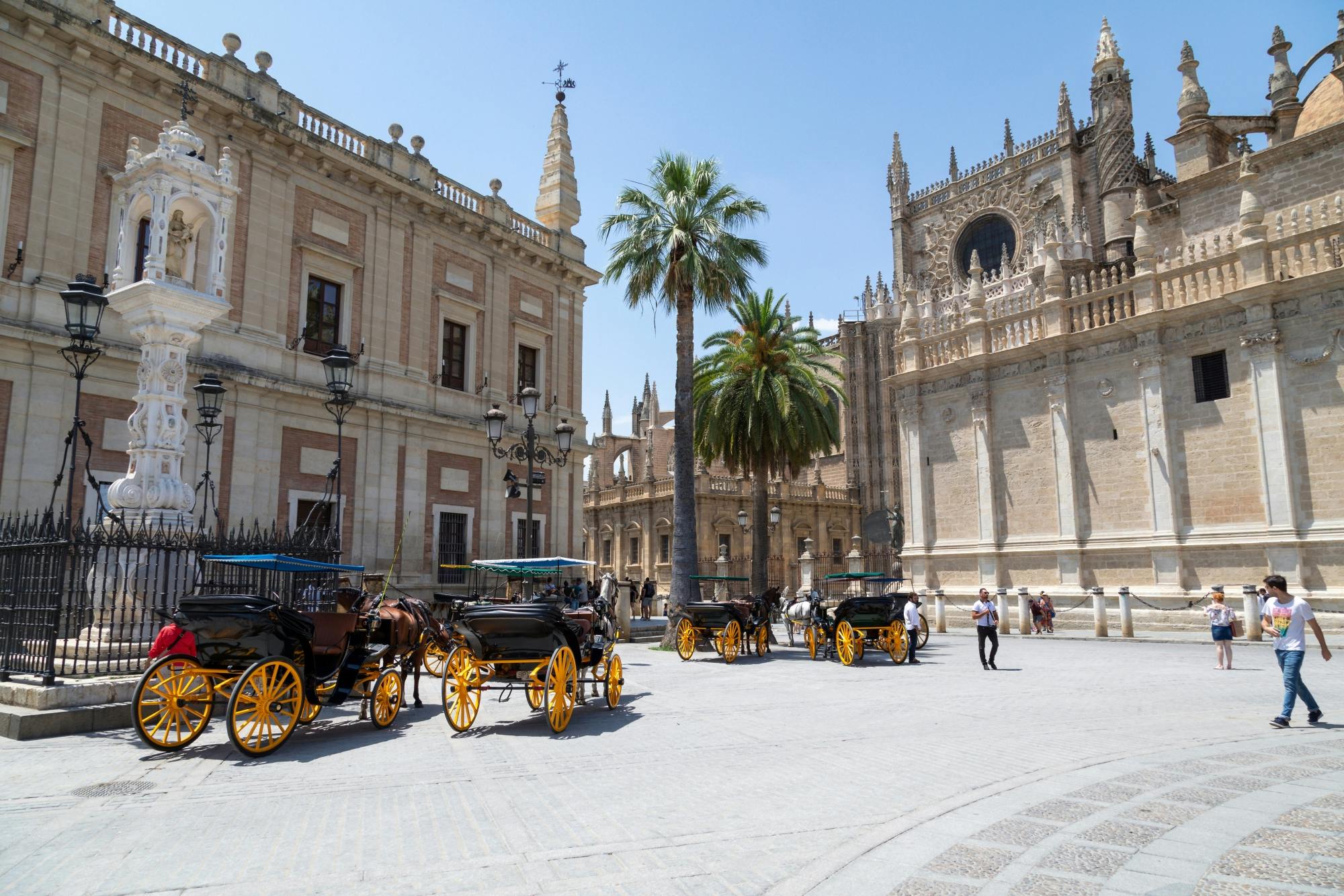 Seville highlights tour with Las Setas and Las Duenas Palace