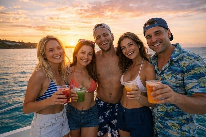 Dominican Republic sunset cruise from Bayahibe with live DJ