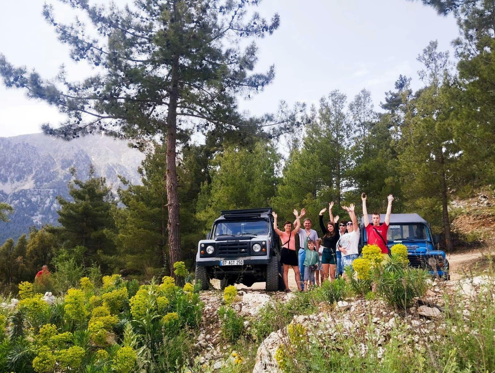 Afternoon 4x4 tour of Olympos & Yanartaş from Kemer