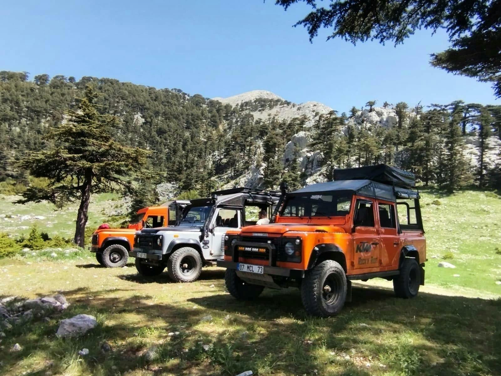 Après-midi en 4x4 à Olympos et Yanartaş - départ de Kemer