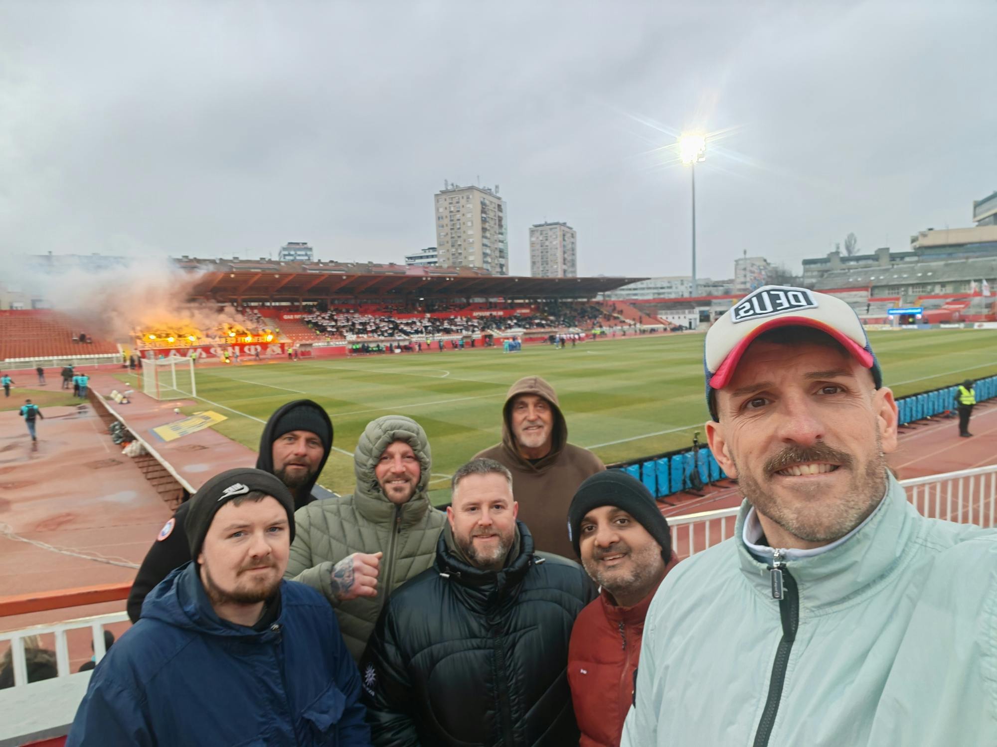 Belgrade football matchday experience with local