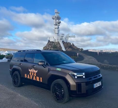 Udflugt i firehjulstrækker i sydlige Lanzarote med vingårdsbesøg