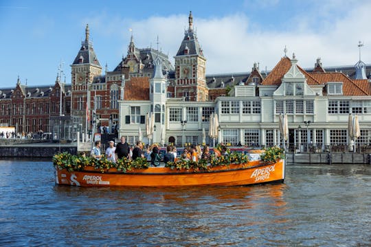 Aperol Spritz Bootsfahrt in Amsterdam