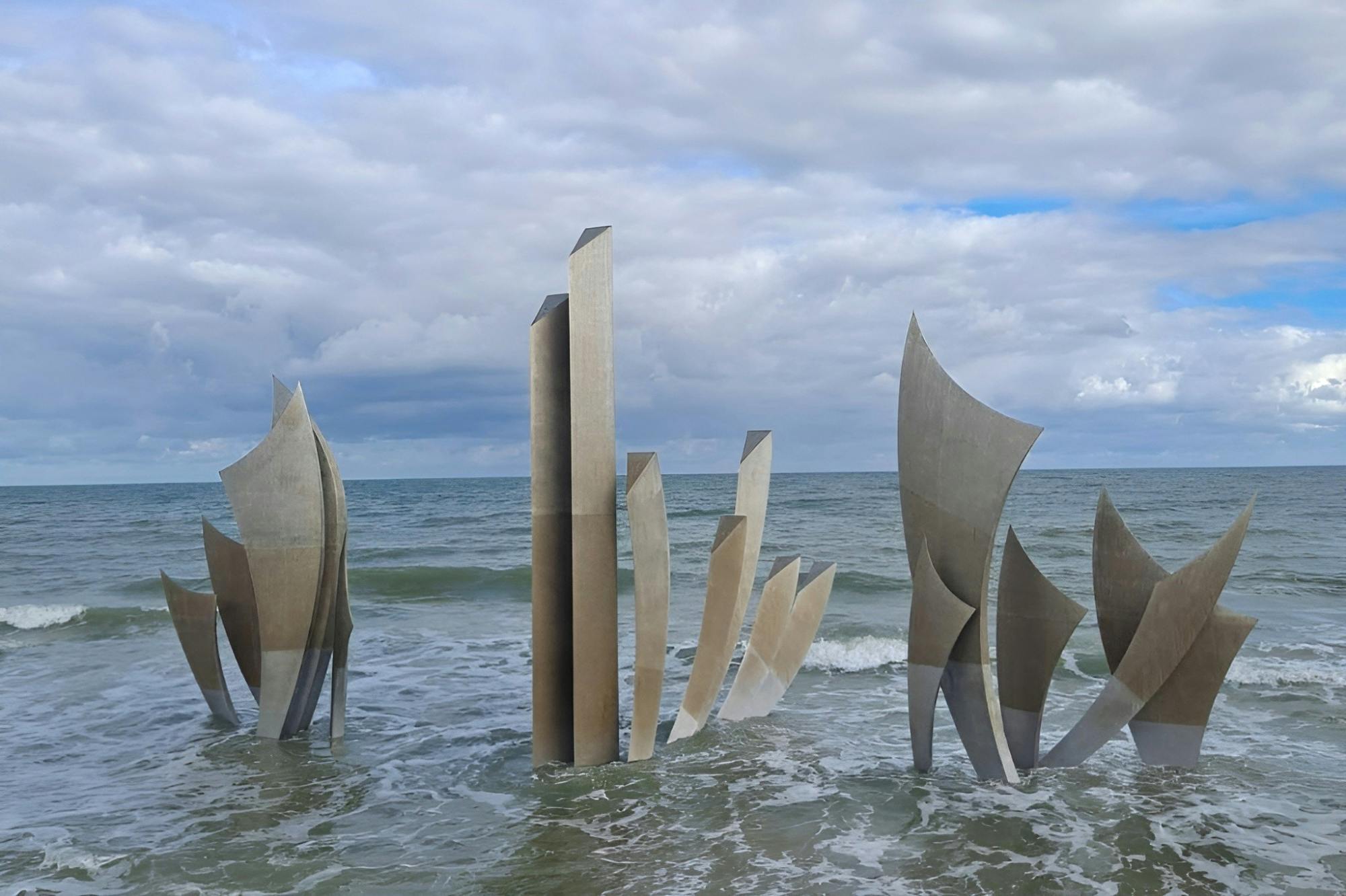 Playas del desembarco del Día D en Normandía con visita guiada al cementerio americano