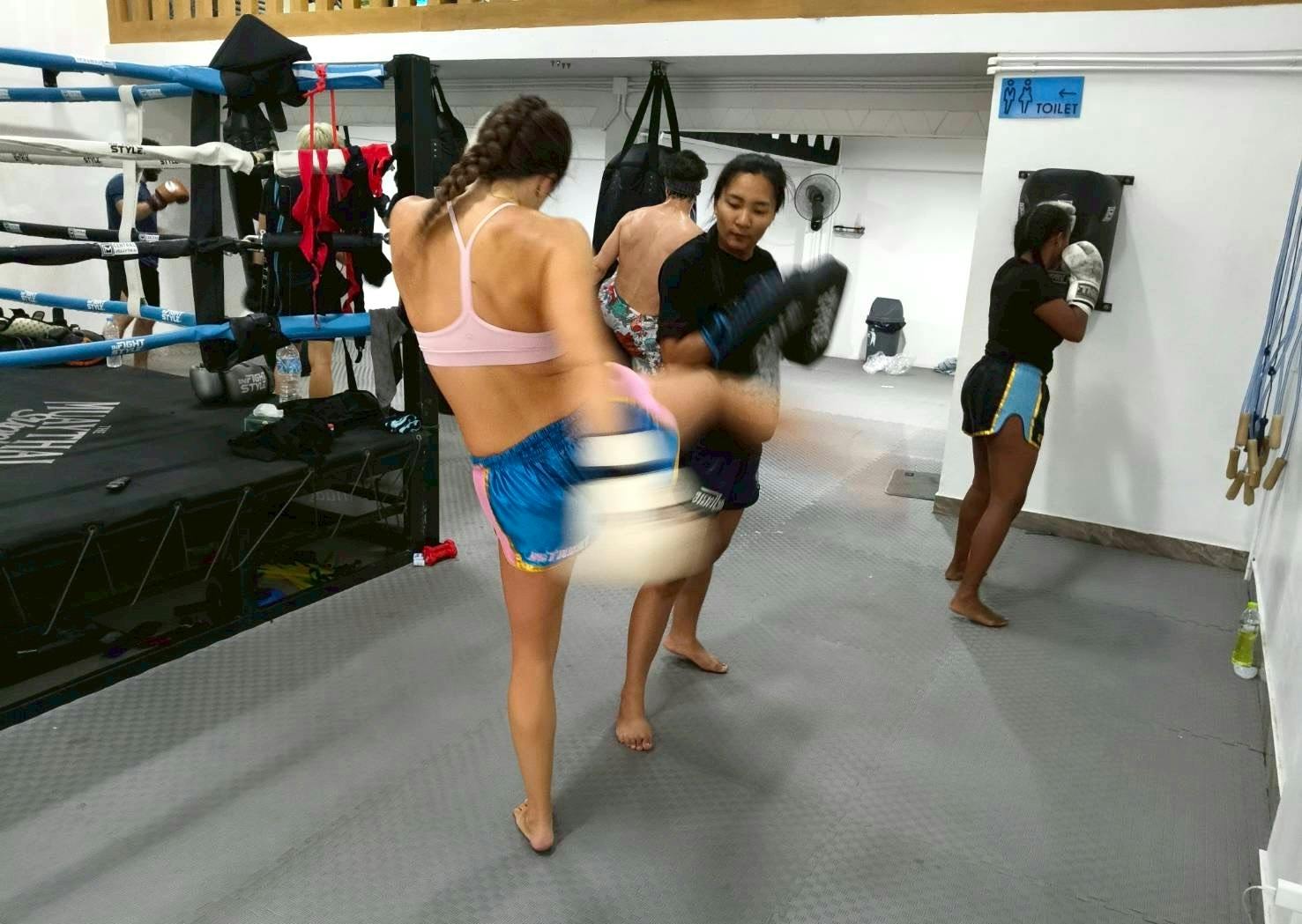 Muay Thai Boxing Intro Group Class for Beginners in Chiang Mai