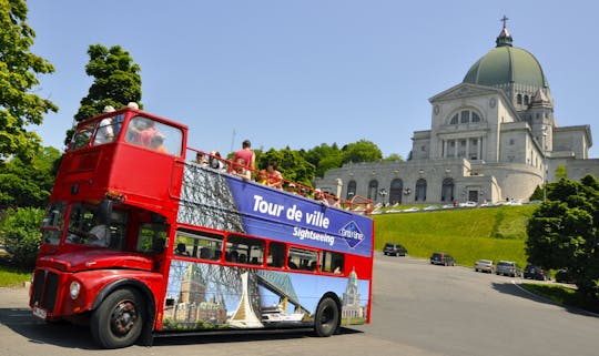 Montreal guided river cruise with hop-on hop-off bus