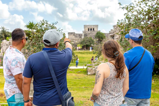 Tulum, cenote swim, turtle snorkelling and beach club combo tour