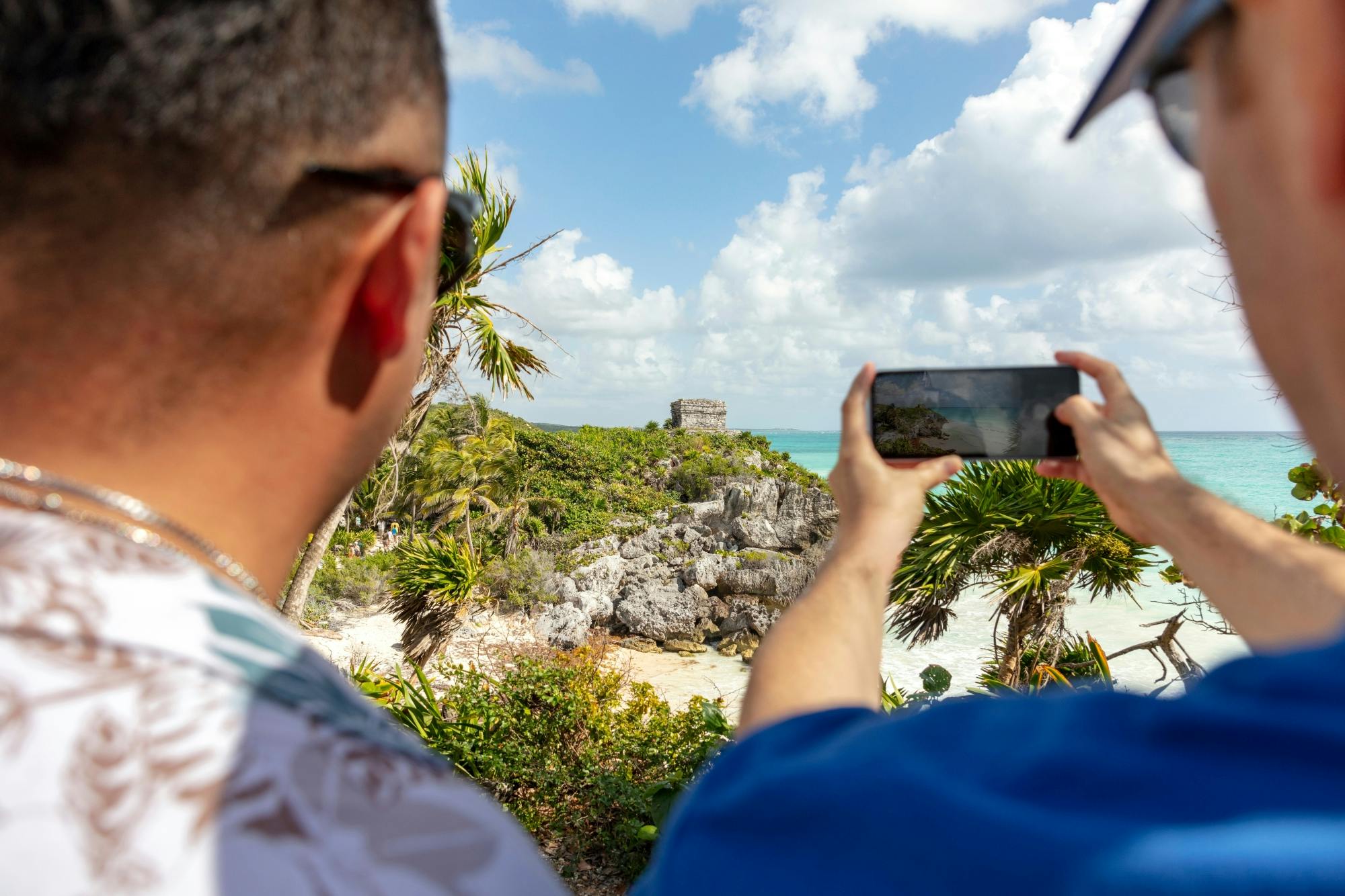 Tulum, cenote swim, turtle snorkelling and beach club combo tour