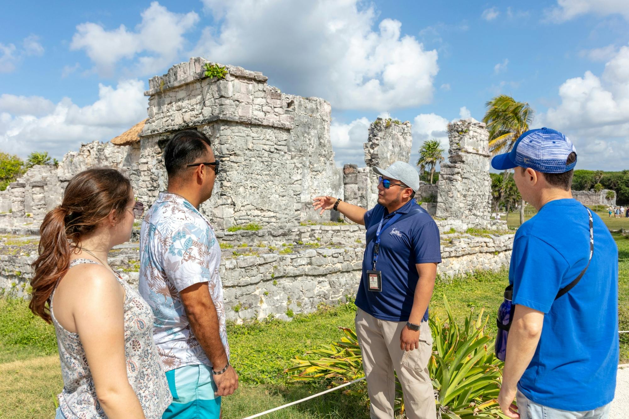 Tulum, cenote swim, turtle snorkelling and beach club combo tour