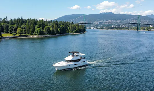 Adults‑only yacht cruise along Vancouver's coastline with drinks