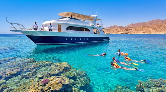 Crociera al tramonto per famiglie al Parco Nazionale di Ras Mohammed con rinfresco