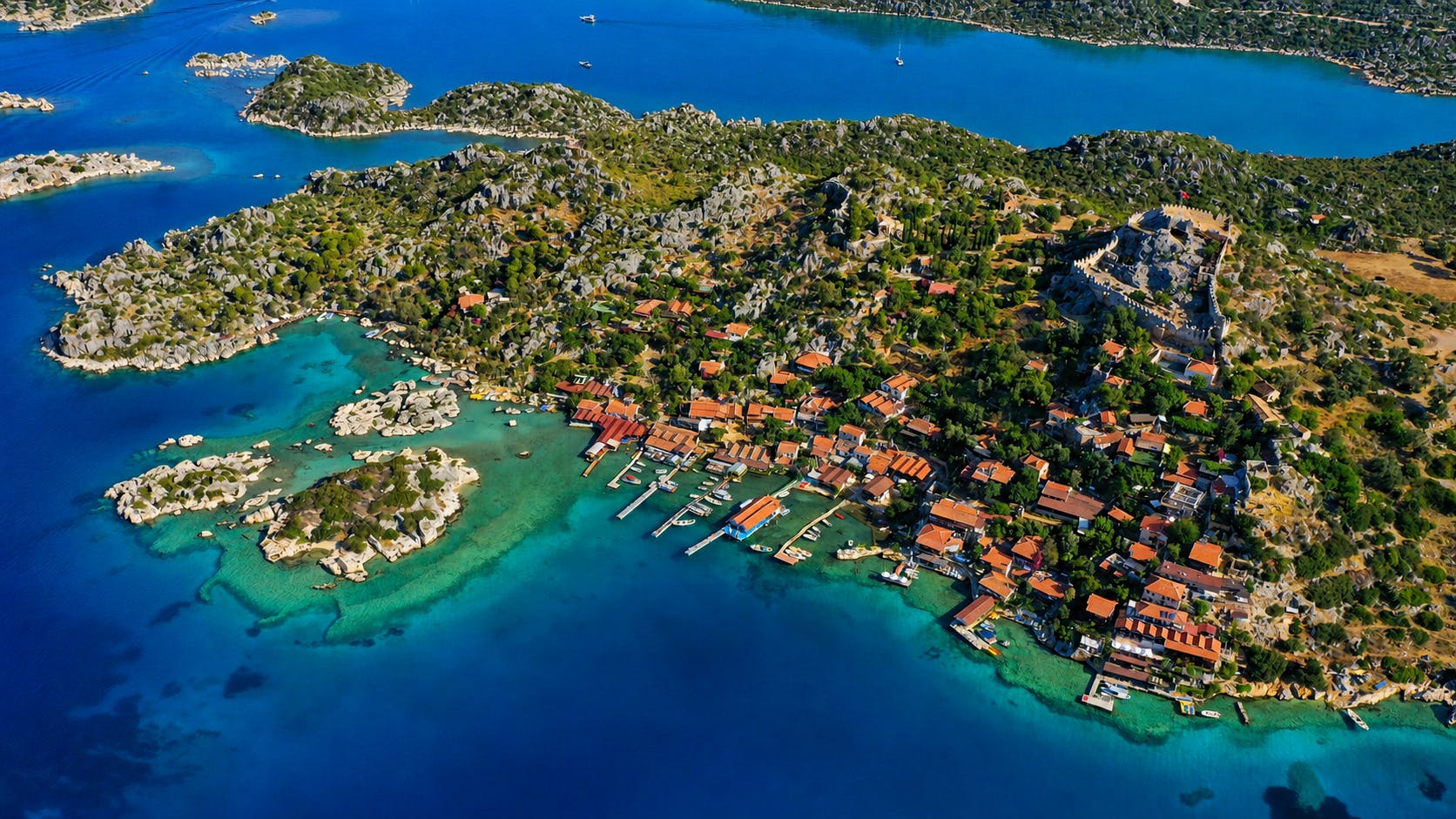 Tour in barca della città sommersa di Kekova con la chiesa di San Nicola e tour di Limyra