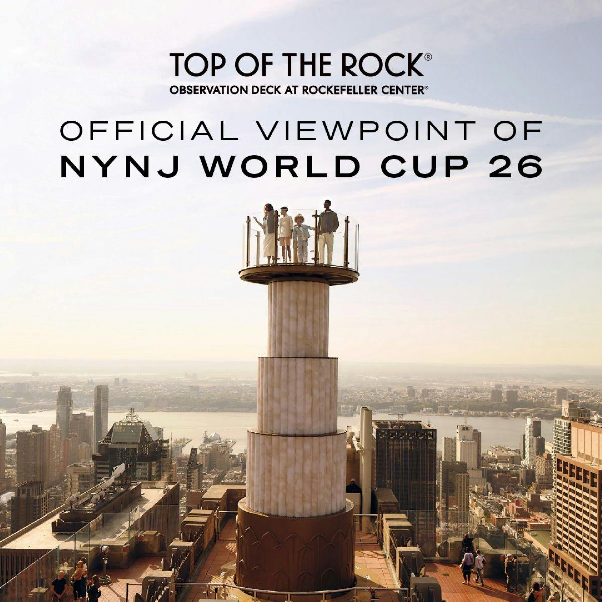 Billets d'entrée au Top of The Rock