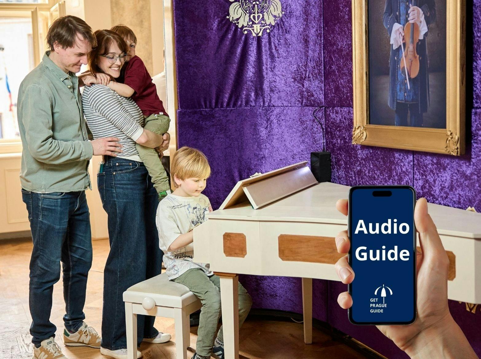 Prague Mozart Interactive Museum ticket and audio guide